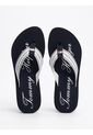Sandalias Negro Con Logo Distintivo Tommy Hilfiger de Tommy Hilfiger