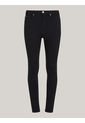 Jeans Negro Como Ceñidos De Talle Medio Y Negros Tommy Hilfiger de Tommy Hilfiger