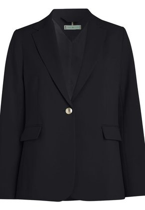 Americana De Traje Con Botonadura Sencilla Mujer Negro Tommy Hilfiger