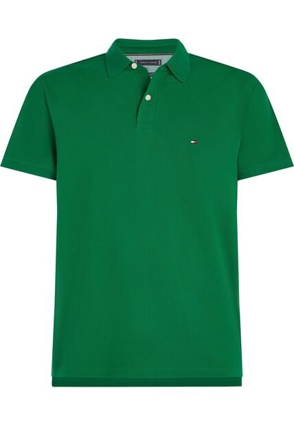 Polo Verde 1985 De Corte Regular Tommy Hilfiger