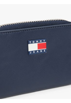 Billetera Azul Essential Con Cremallera Tommy Hilfiger