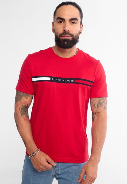 Camiseta TOMMY HILFIGER Rojo
