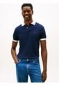 Polo Azul De Corte Regular Con Logo Tommy Hilfiger de Tommy Hilfiger