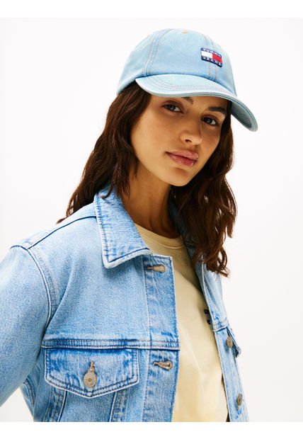 Gorra Celeste De Béisbol Heritage Tommy Hilfiger