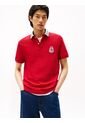 Polo Rojo En Piqué De Corte Regular Tommy Hilfiger de Tommy Hilfiger