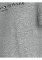 Camiseta Gris Con Logo Bordado En El Pecho Tommy Hilfiger de Tommy Hilfiger