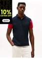 Polo Azul De Corte Regular Con Diseño Color Block RWB Tommy Hilfiger de Tommy Hilfiger