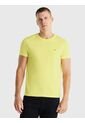 Camiseta Amarilla Essential Con Logo Tommy Hilfiger de Tommy Hilfiger