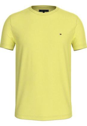 Camiseta Amarilla Essential Con Logo Tommy Hilfiger