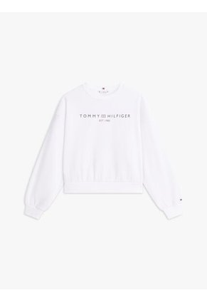 Saco Blanco Con Logo Corp Moderno Tommy Hilfiger