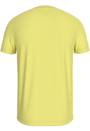 Camiseta Amarilla Essential Con Logo Tommy Hilfiger