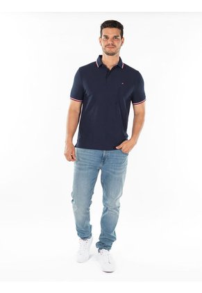 Polo Para Hombre Azul Navy Tommy Hilfiger