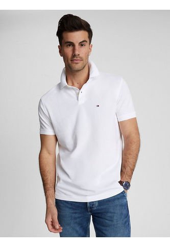 Polo De Ajuste Regular Hombre Blanco Tommy Hilfiger Tommy Hilfiger