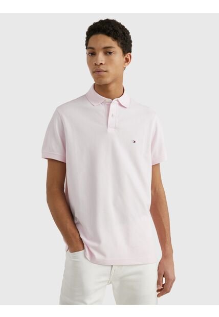 Polo Para Hombre Rosa Tommy Hilfiger