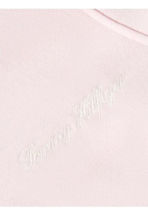 Buzo Rosa Con Capota Y Cierre De Cremallera Tommy Hilfiger