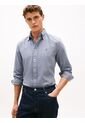 Camisa Azul TH Flex Regular Tommy Hilfiger de Tommy Hilfiger