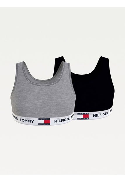Pack De 2 Bralettes Con Inscripción Niña Tommy Hilfiger