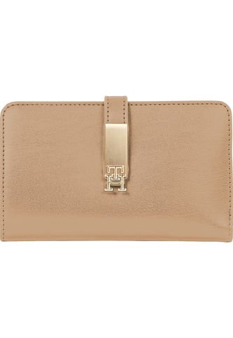 Billetera Beige Heritage Plegable Con Monograma TH Tommy Hilfiger Tommy Hilfiger