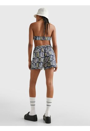 Pantalón Corto Con Motivo De Letras Mujer  Tommy Jeans