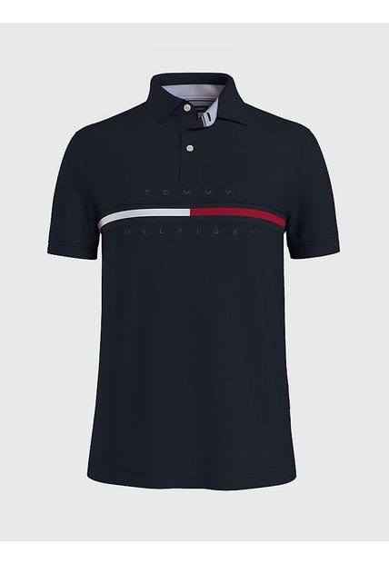 Saco Polo Para Hombre Azul Tommy Hilfiger