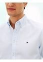 Camisa Celeste TH Flex Regular Tommy Hilfiger de Tommy Hilfiger