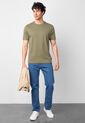 Camiseta TOMMY HILFIGER Verde Militar de Tommy Hilfiger
