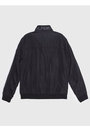 Chaqueta Bomber Golf Con Logo Hombre Negro Tommy Hilfiger