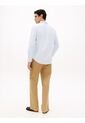 Camisa Celeste TH Flex Regular Tommy Hilfiger de Tommy Hilfiger