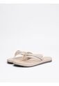 Sandalias Beige De Tejido Trenzado Con Monograma TH Tommy Hilfiger de Tommy Hilfiger