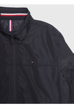 Chaqueta Bomber Golf Con Logo Hombre Negro Tommy Hilfiger