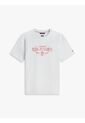 Camiseta Gris Heritage Con Logo Gráfico Tommy Hilfiger de Tommy Hilfiger