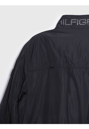Chaqueta Bomber Golf Con Logo Hombre Negro Tommy Hilfiger