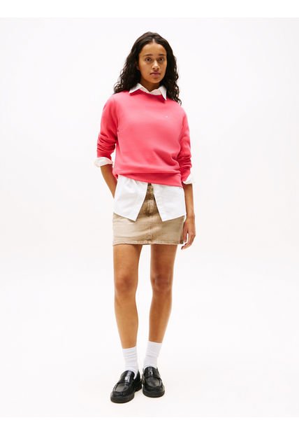 Saco Rosado De Corte Regular Con Parche Tommy Jeans