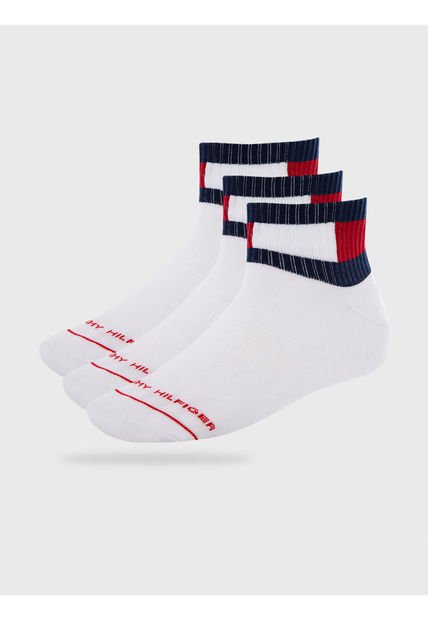 Medias Para Hombre Blanco Tommy Hilfiger