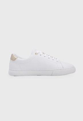 Tenis Lifestyle Blanco-Dorado Tommy Hilfiger