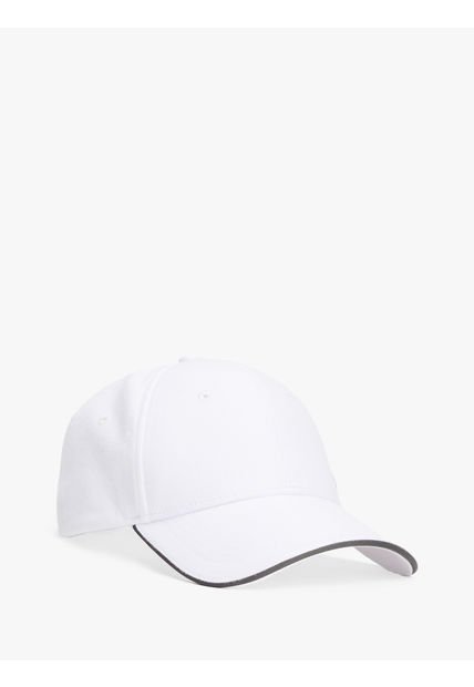 Gorra Blanca De Béisbol De Franela Tommy Hilfiger