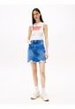 Minifalda Azul Denim Mom Desgastada Tommy Jeans de Tommy Hilfiger