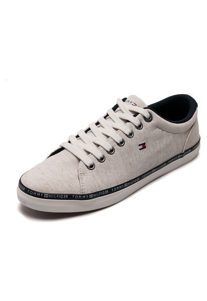 Tenis Moda  Tommy Hilfiger Blanco