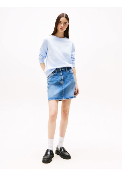 Saco Celeste De Corte Regular Con Parche Tommy Jeans