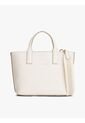 Bolso Blanco Tote Con Correa Cruzada Textil Tommy Hilfiger de Tommy Hilfiger