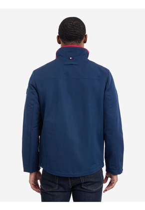 Chaqueta Azul Glenville Hipster Con Diseño Color Block Tommy Hilfiger