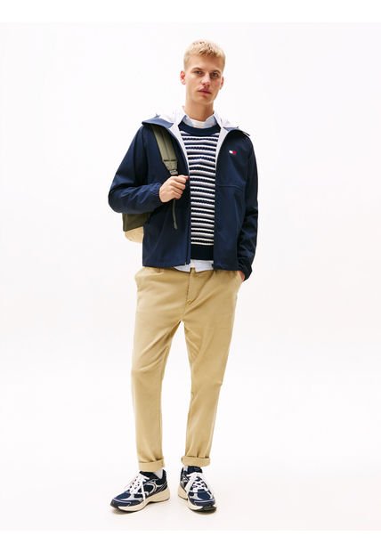 Cortavientos Azul De Corte Amplio Con Cremallera Tommy Jeans