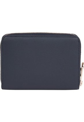 Billetera Azul Pequeña Con Logo Tommy Hilfiger