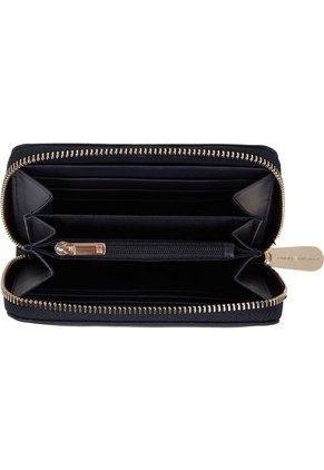 Billetera Azul Pequeña Con Logo Tommy Hilfiger