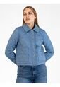 Chaqueta Azul Acolchada Quilted Con Logo Bordado Tommy Hilfiger de Tommy Hilfiger