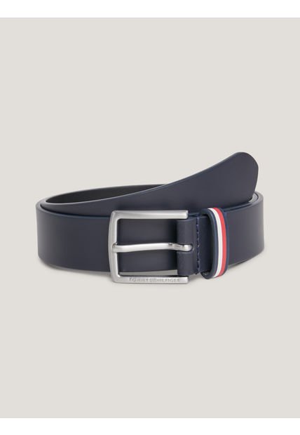 Cinturón Blanco Essential De Niño En Cuero Tommy Hilfiger