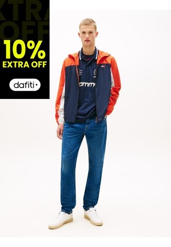 Jeans Azul Ajustados Con Efecto Desteñido Tommy Jeans Tommy Hilfiger