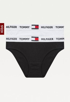 Pack De 2 Braguitas Tommy 85 Con Inscripción Niña Azul Hilfiger Tommy Hilfiger