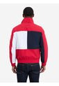 Chaqueta Roja Benson Hipster Con Diseño Color Block Tommy Hilfiger de Tommy Hilfiger