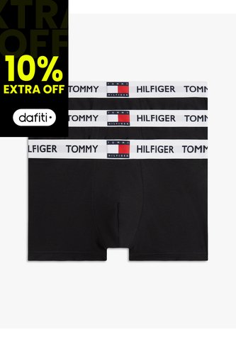 Pack Negro De 3 Calzoncillos Trunk Heritage Tommy Hilfiger Tommy Hilfiger